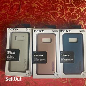 Incipio DualPro Case Bundle for Samsung Galaxy S8+ - 3 Pack Multicolor